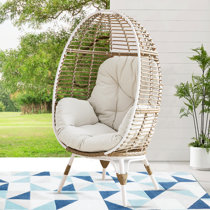 Cayman woven egg online patio chair